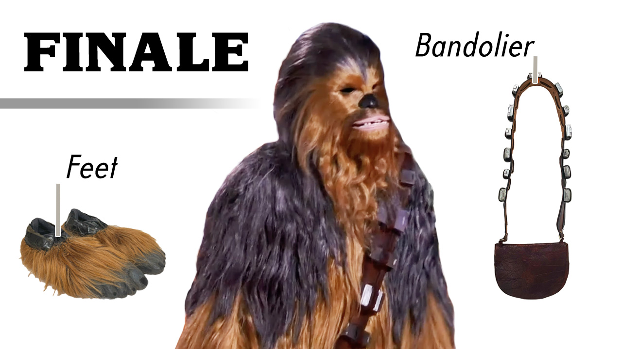 Chewbacca Feet, Bandolier and Reveal