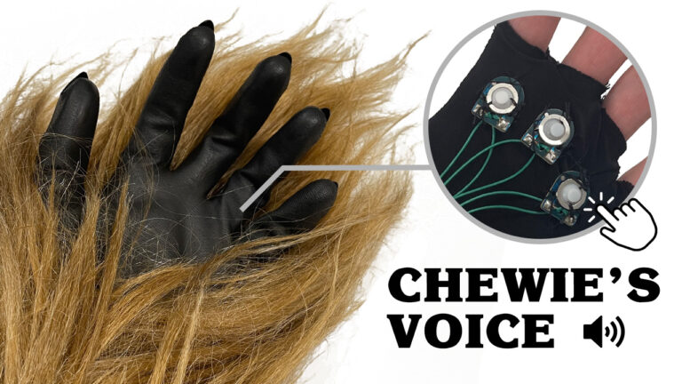 Making Chewbacca Gloves and Sounds